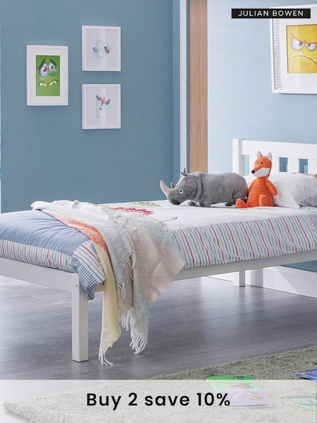 Julian Bowen White Luna Surf Bed (T85288) | £195 - £235