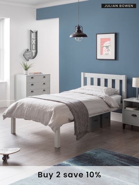 Julian Bowen Grey Luna Surf Bed (T85289) | £195 - £235