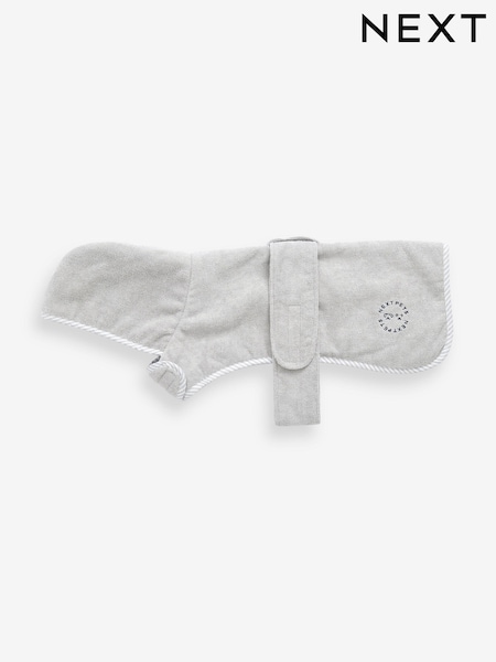 Grey Drying Dog Robe (T86012) | £14 - £18
