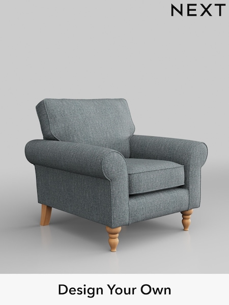 Chunky Weave/Mid Blue Mallory (T87129) | £625
