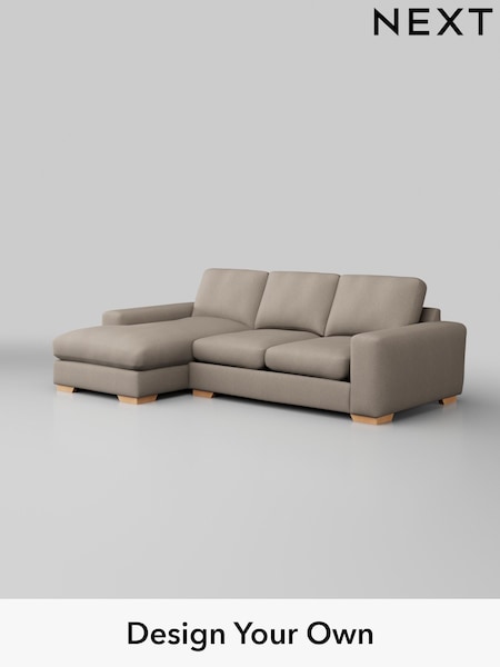 Studio Chenille/Mid Natural Houghton Deep Relaxed Sit (T87991) | £1,950