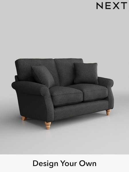 Tweedy Blend Easy Clean/Charcoal Grey Ashford Relaxed Sit (T88502) | £1,125