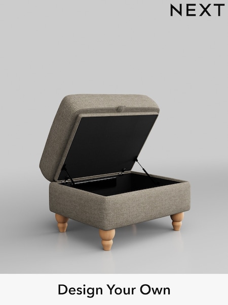 Woven Chenille Easy Clean/Mid Natural Ashford Relaxed Sit (T88509) | £499