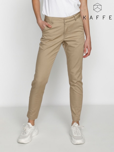 Kaffe Lea Slim Fit Chino Trousers (T88714) | £65