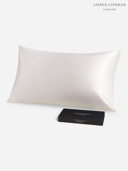 Jasper Conran London White Silk Pillowcase (T89757) | £55