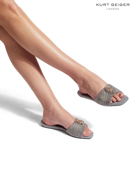Kurt Geiger London Kensington Flat Sandals (T91544) | £129