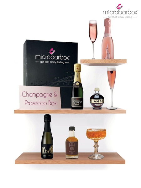 MicroBarBox Champagne & Prosecco Cocktail Gift Set (T92223) | £66