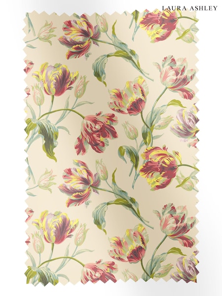 Laura Ashley Cranberry Red Gosford Fabric By The Metre (T92507) | £46