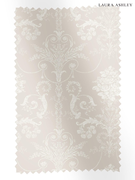 Laura Ashley Dark Grey Josette 100% Cotton Fabric By The Metre (T92508) | £34