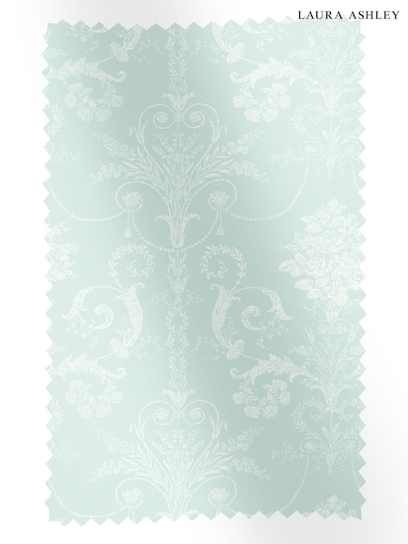 Laura Ashley Duck Egg Blue Josette 100% Cotton Fabric By The Metre (T92509) | £34