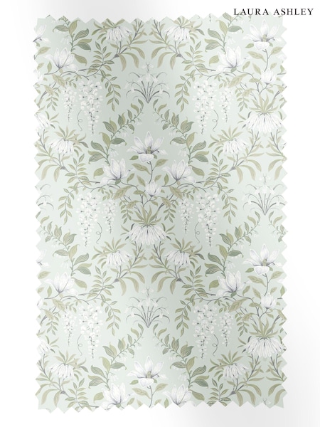 Laura Ashley Sage Green Parterre 100% Cotton Fabric By The Metre (T92512) | £34
