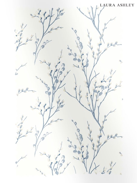 Laura Ashley Seaspray Blue Pussy Willow Fabric By The Metre (T92516) | £46