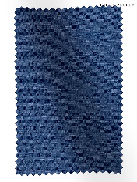 Laura Ashley Midnight Blue Swanson Fabric By The Metre (T96128) | £46