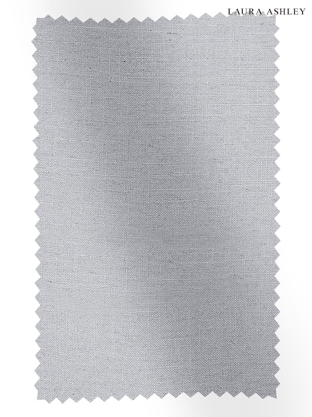 Laura Ashley Steel Grey Swanson Fabric By The Metre (T96131) | £46