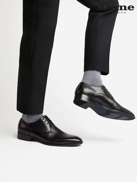 Dune London Black Standard Fit Satchel Di Lace-Up Shoes (T97605) | £99