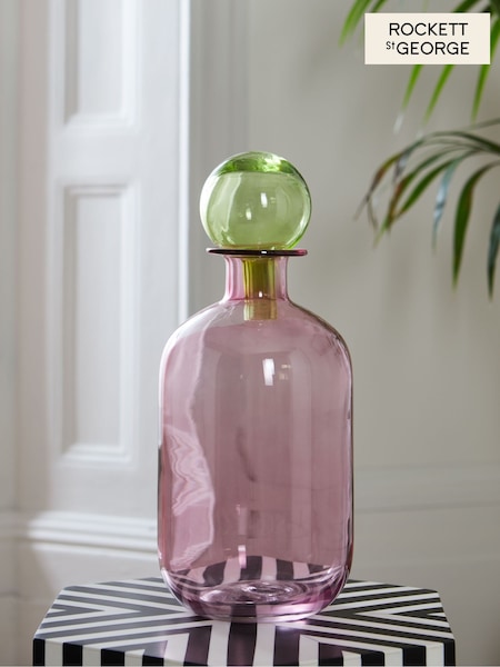 Rockett St George Pink/Green Apothecary Bottle (T99584) | £38