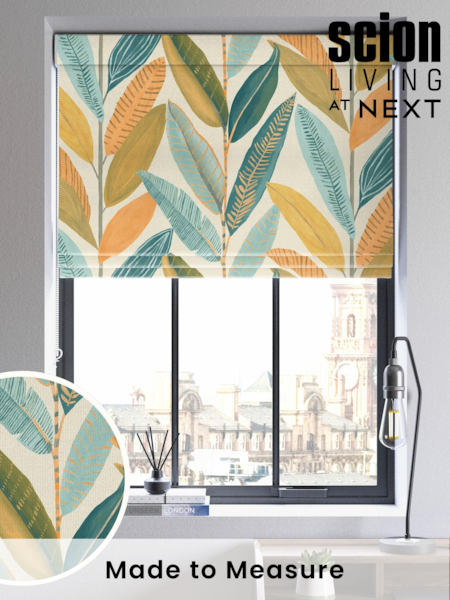 Scion Green Hikkaduwa Made To Measure Roman Blind (U00102) | £154
