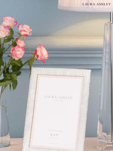 Laura Ashley Silver Sealand Silver Plated Picture Frame (U01503) | £24