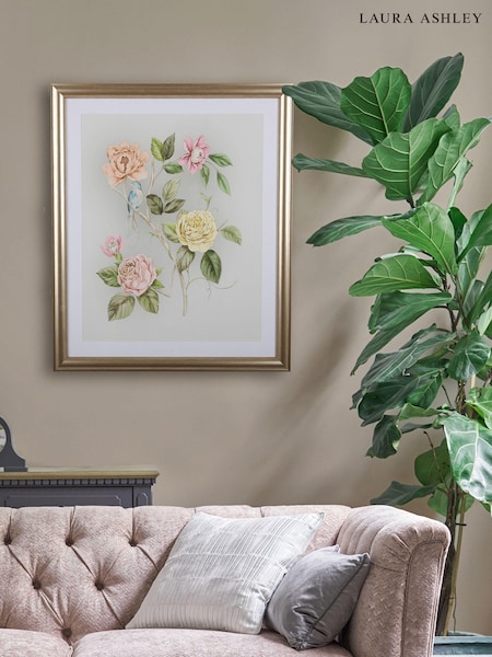 Laura Ashley Green Roisin Framed Wall Art (U01963) | £80