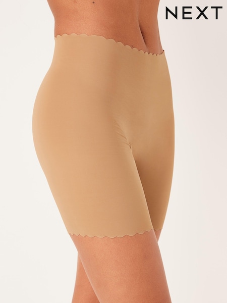 Nude Scallop Tummy Control & Thigh Smoothing Briefs (U04083) | £20