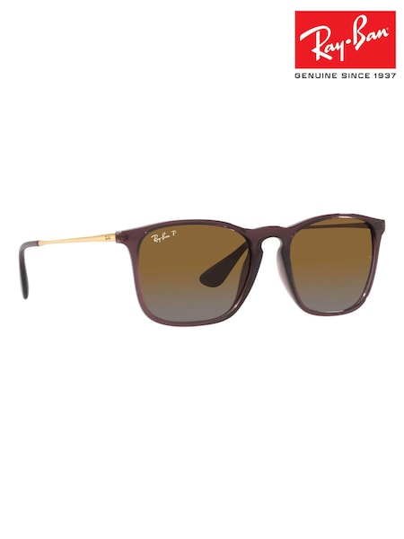Ray-Ban Chris Polarised Lens Sunglasses (U04366) | £168
