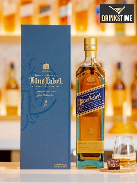 DrinksTime Johnnie Walker Blue Label Blended Scotch Whisky (U06769) | £185