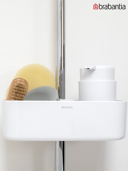 Brabantia White ReNew Shower Caddy (U09690) | £26