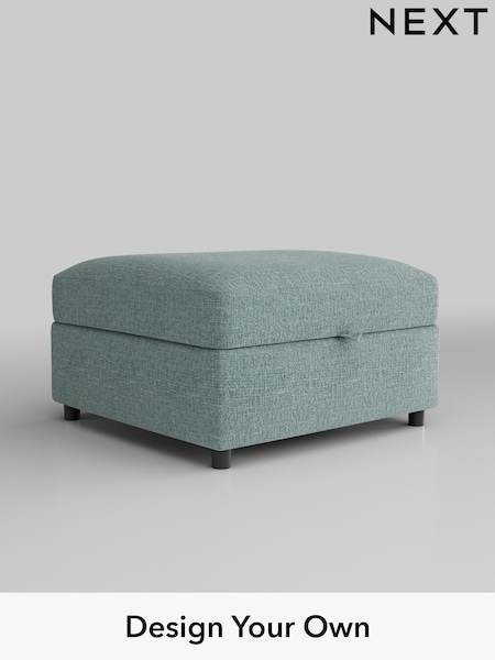 Chunky Chenille/Light Teal Green Parker Platform (U11484) | £499