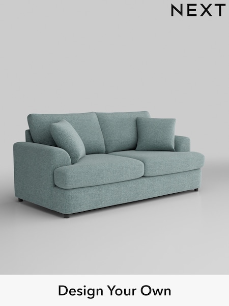 Chunky Chenille/Light Teal Green Parker Platform (U11484) | £1,275