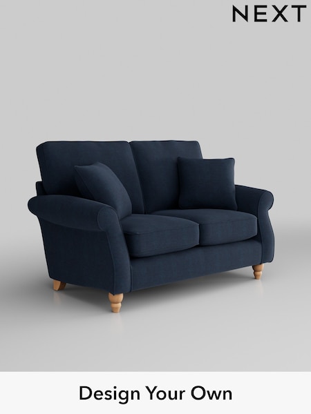 Fine Chenille Easy Clean/Dark Navy Blue Ashford (U11511) | £1,175