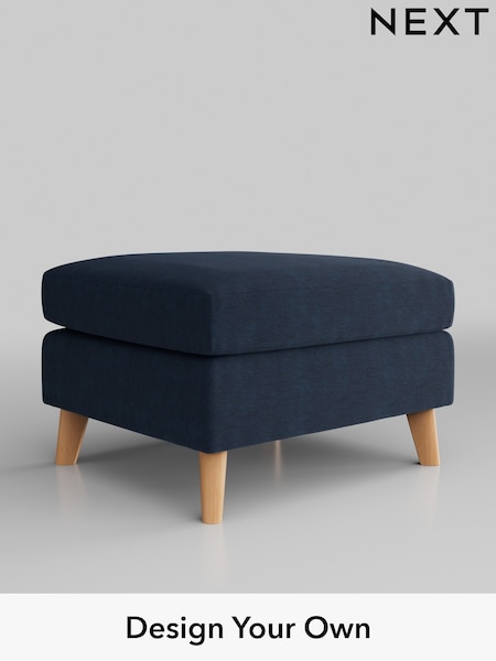Fine Chenille Easy Clean/Dark Navy Blue Wilson (U11517) | £350