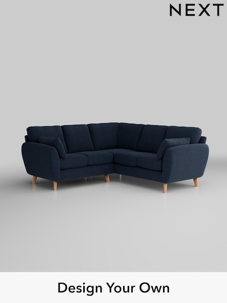 Fine Chenille Easy Clean/Dark Navy Blue Wilson (U11517) | £1,550