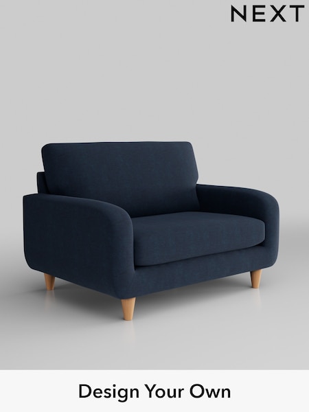Fine Chenille Easy Clean/Dark Navy Blue Camden (U11523) | £799