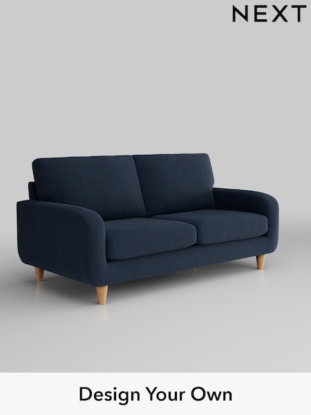 Fine Chenille Easy Clean/Dark Navy Blue Camden (U11523) | £999