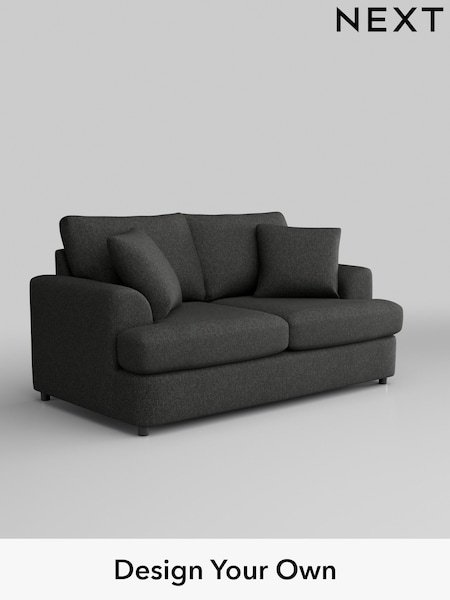 Tweedy Blend Easy Clean/Charcoal Grey Parker Platform (U11604) | £1,050