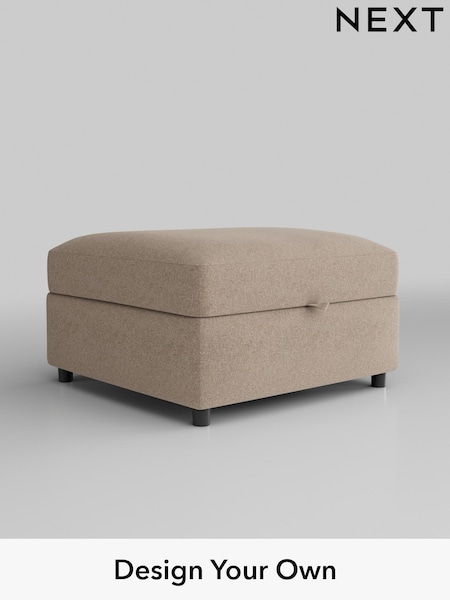 Tweedy Blend Easy Clean/Light Dove Natural Parker Platform (U11607) | £450