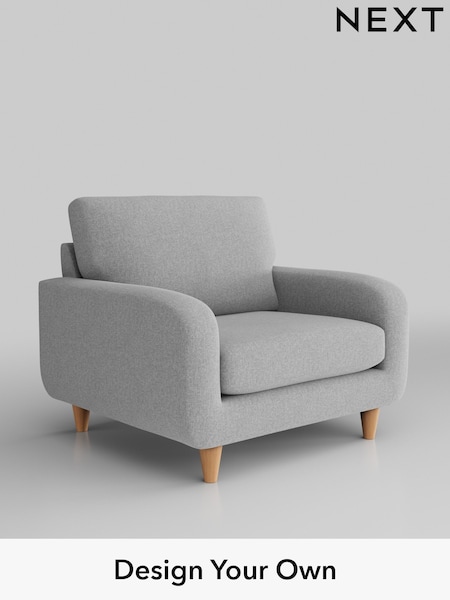 Tweedy Blend Easy Clean/Light Silver Grey Camden (U11608) | £550