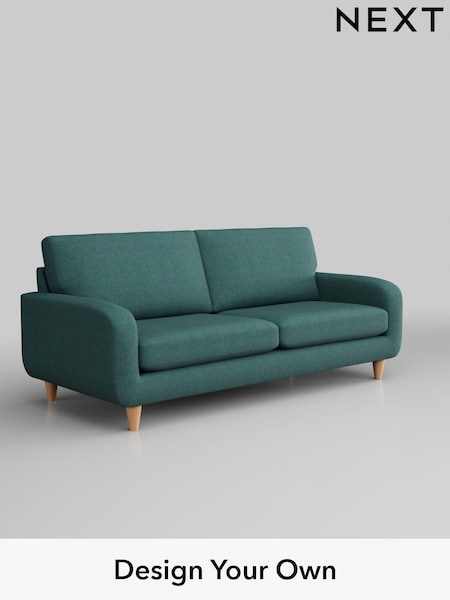 Tweedy Chenille/Dark Teal Green Camden (U11616) | £999