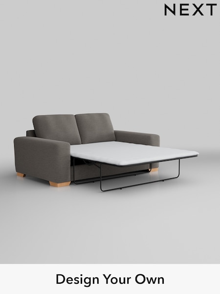 Fine Chenille Easy Clean/Dark Smoke Grey Houghton Deep Relaxed Sit (U11662) | £1,525