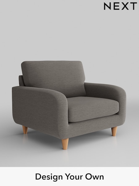 Fine Chenille Easy Clean/Dark Smoke Grey Camden (U11675) | £650