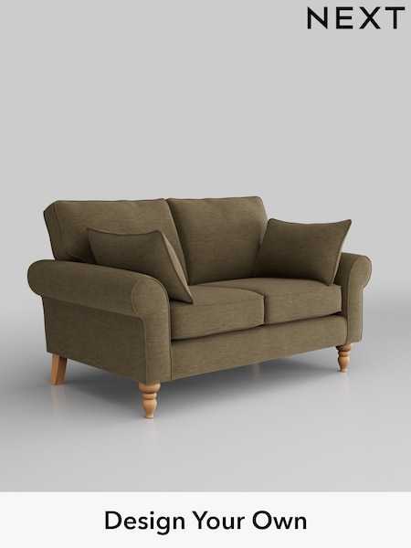 Fine Chenille Easy Clean/Dark Moss Green Mallory (U11692) | £799