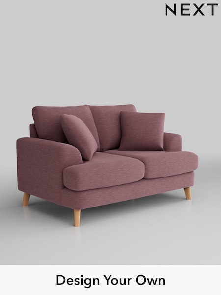 Fine Chenille Easy Clean/Mid Mulberry Purple Parker (U11791) | £1,175