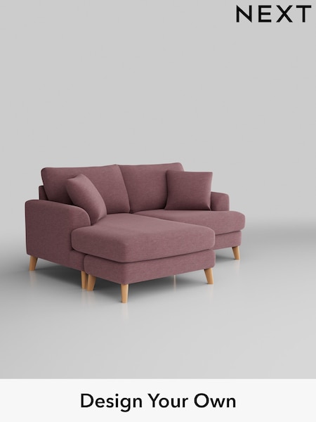 Fine Chenille Easy Clean/Mid Mulberry Purple Parker (U11791) | £1,550