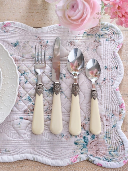 Shabby Chic by Rachel Ashwell® Metal 16 Piece Cutlery Set (U12092) | £40