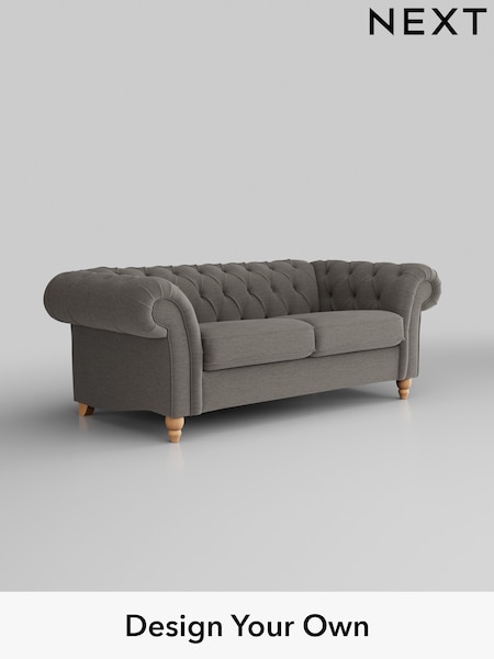 Fine Chenille Easy Clean/Dark Smoke Grey Gosford Ii Deep Sit (U12131) | £1,525