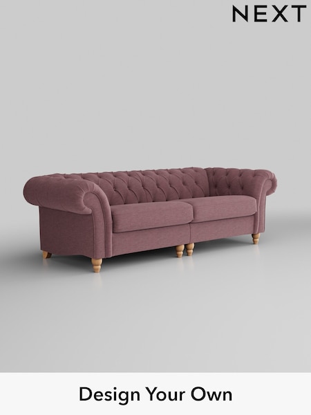 Fine Chenille Easy Clean/Mid Mulberry Purple Gosford Ii Deep Sit (U12134) | £1,725