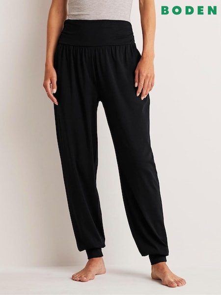 Boden Black Hareem Jersey Joggers (U12964) | £45