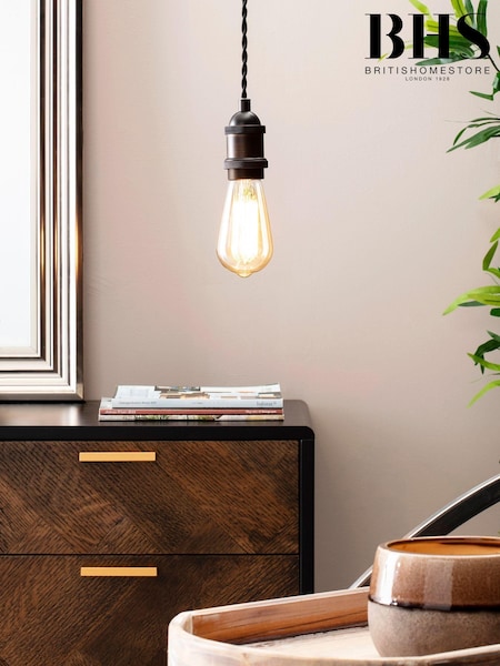 BHS Bronze Dale Cable Ceiling Light (U14714) | £25