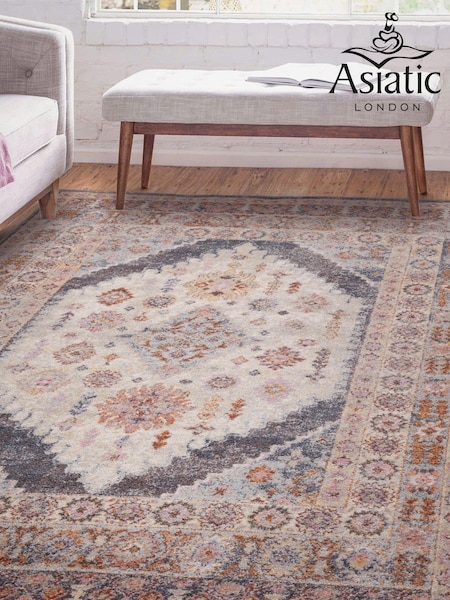Asiatic Rugs Natural Flores Fiza Rug (U15195) | £91 - £258