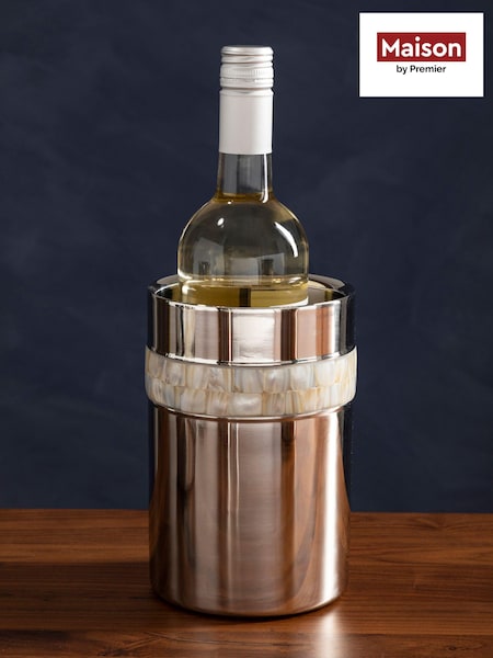 Maison by Premier Silver Wine Cooler (U17169) | £23